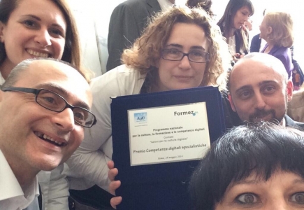 Premiazione IWA per profili Web