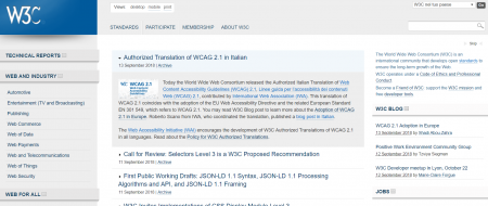 Traduzione WCAG 2.1 in Italiano